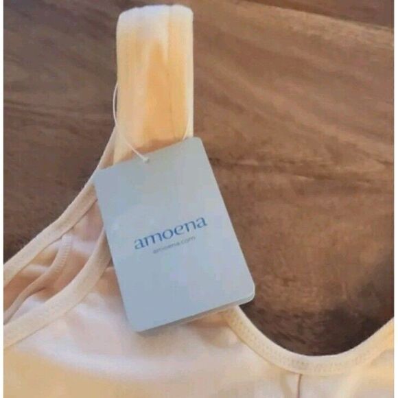 Amoena  Frances Front Closure Leisure Bra 2128 Beige A/B Size Medium - Picture 3 of 9